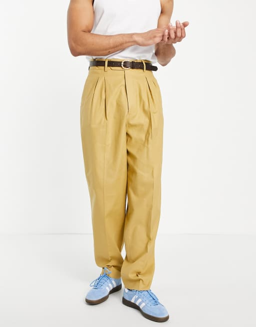 ASOS Highwaist Yellow PANTS