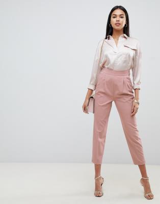 high waisted pants asos