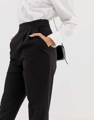mens high waisted trousers asos