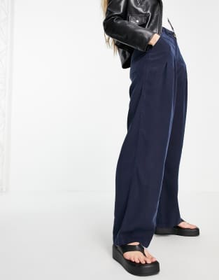 asos wide leg trousers