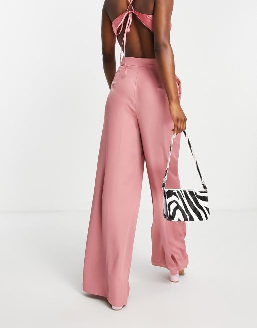 Pink hot sale designer pants