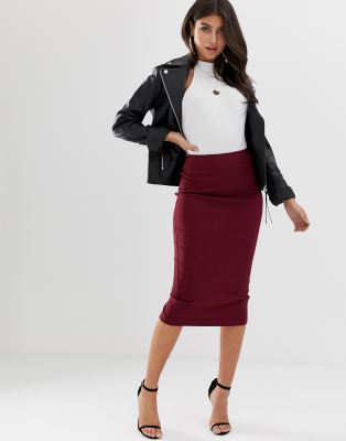 asos pencil skirt