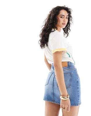 Asos Design High Waisted Mini Skirt