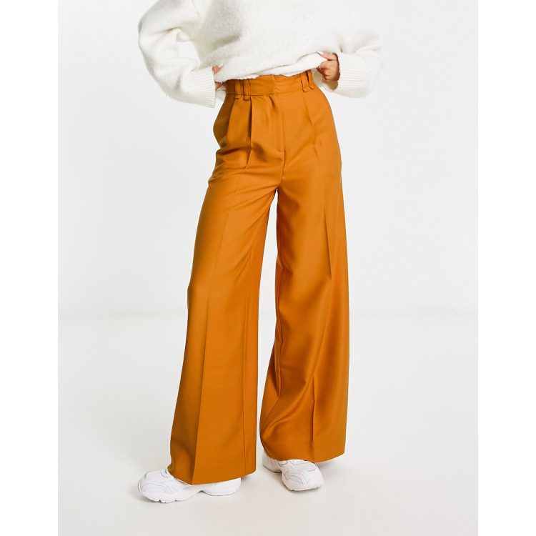 High waisted hot sale pants asos