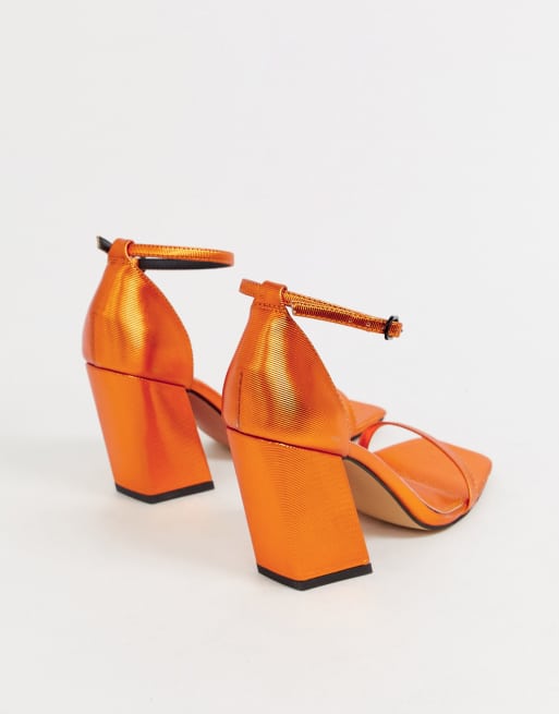 Copper block outlet heels