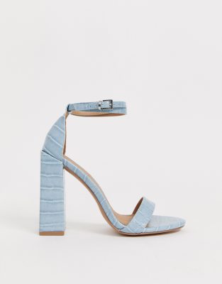 blue heels asos