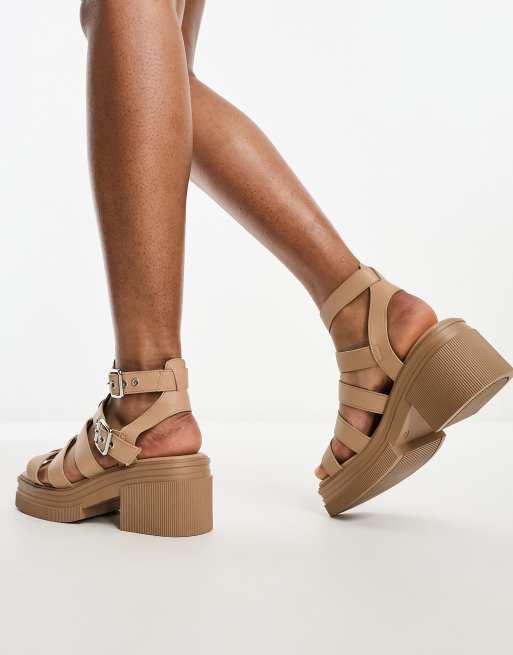 Asos chunky platform online sandals