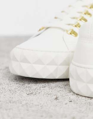 asos gold trainers