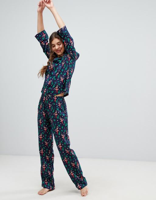 Asos Design His Hers Christmas Nutcracker Traditional Pyjama Set Asos