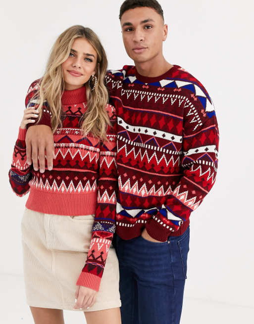 Asos couple shop christmas jumper