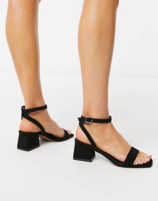 asos block heel sandals