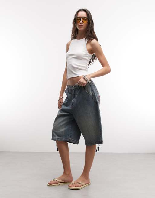 ASOS DESIGN – Hochgeschlossenes, geripptes Racer-Oberteil in Weiß, 2 von 4