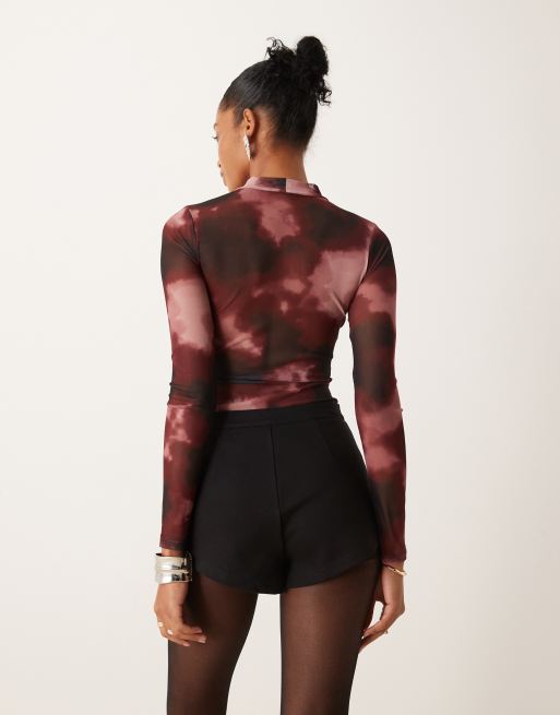 ASOS DESIGN – Hochwertige elegante Hotpants-Shorts aus Ponté-Stoff in Schwarz, 5 von 5