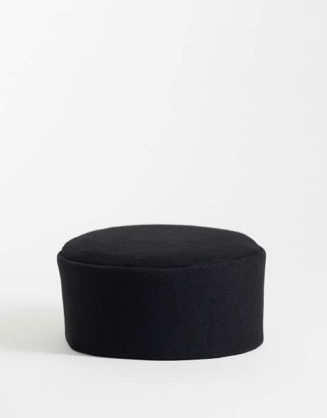 ASOS DESIGN - Hoedje van vilt in zwart - view 1