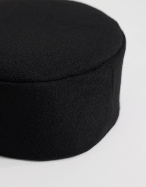 ASOS DESIGN - Hoedje van vilt in zwart, 4 van 4