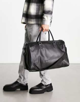 black holdall bag