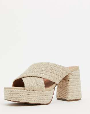 asos design coconut chunky platform