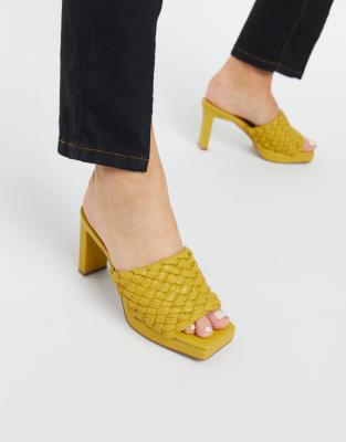 mustard sandals