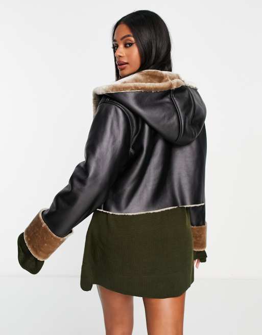 Asos hot sale hooded jacket