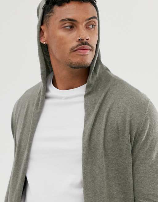 Asos hooded outlet cardigan