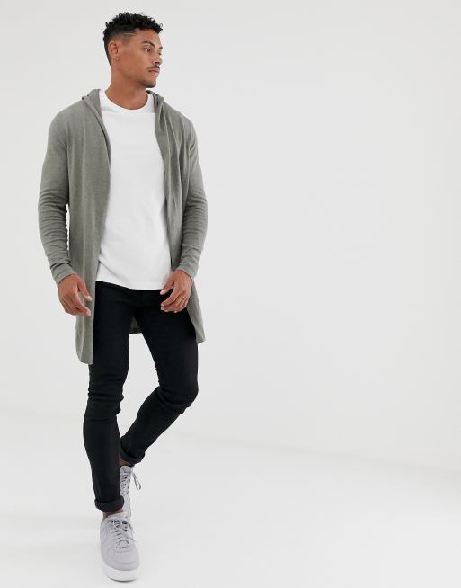 Asos hooded outlet cardigan