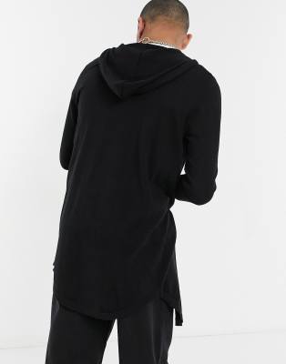 asos hooded cardigan