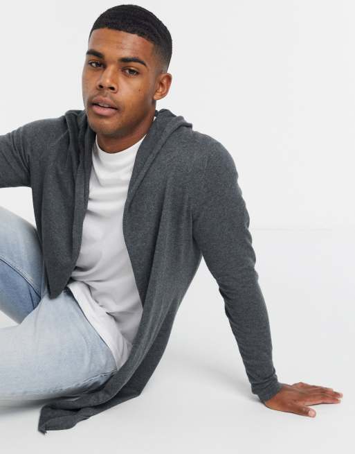 Asos hooded cardigan hotsell