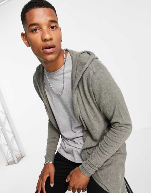 Asos hooded cardigan best sale