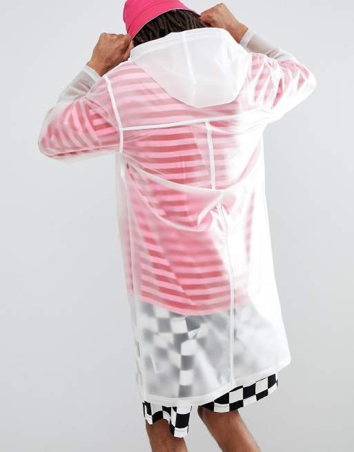 Transparent raincoat outlet asos