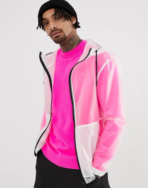 Asos on sale clear jacket