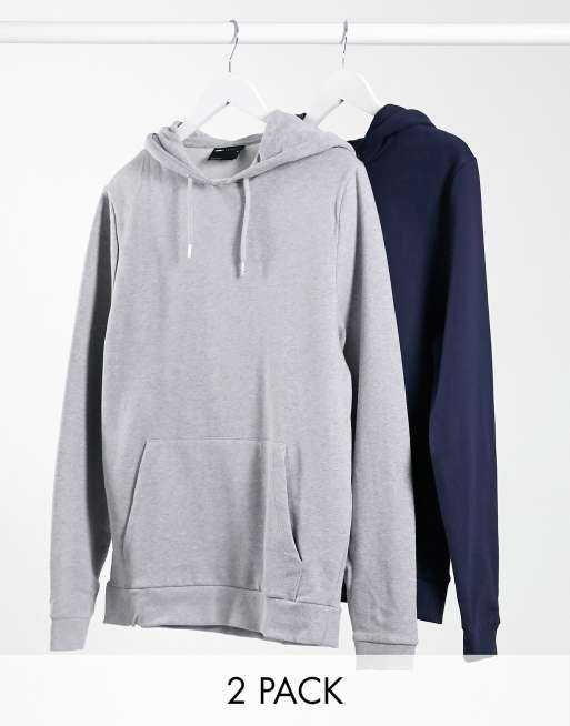 Asos best sale navy hoodie