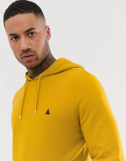 ASOS DESIGN Hoodie avec triangle Jaune ASOS