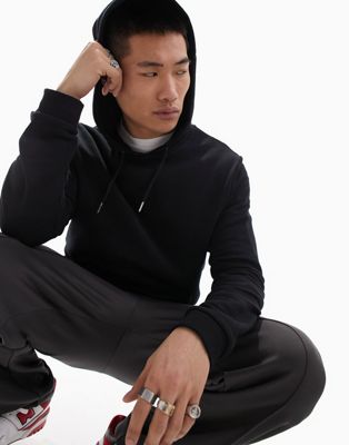 ASOS DESIGN hoodie in black - ASOS Price Checker