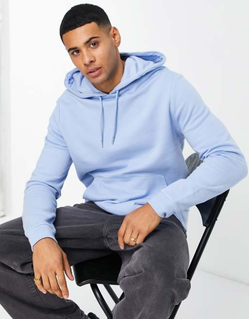 ASOS DESIGN hoodie in blue