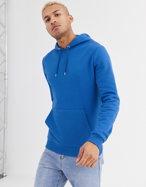ASOS DESIGN hoodie in bright blue | ASOS