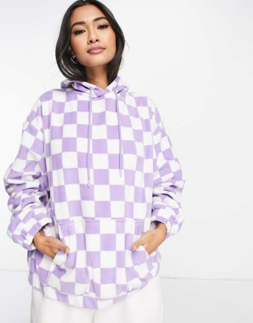 Checkered hoodie outlet women's