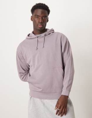 ASOS DESIGN hoodie in lilac - view 1