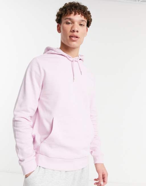 ASOS DESIGN hoodie in pastel pink - PURPLE | ASOS