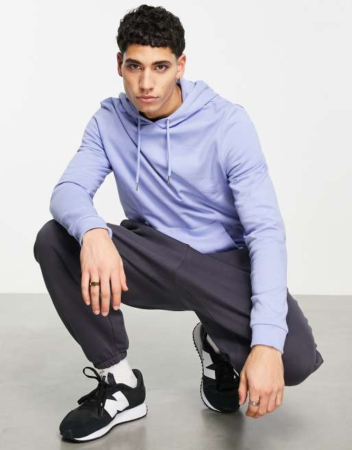 ASOS DESIGN hoodie in purple
