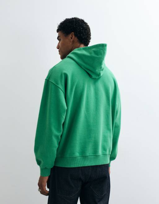 ASOS DESIGN hoodie oversize délavé vert, 5 de 5