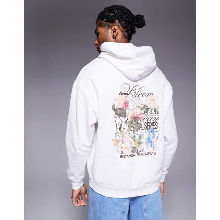ハイセンスなフーディー【Y-3】floral graphic hoodie Oversized Floral Graphic Hoodie | boohoo