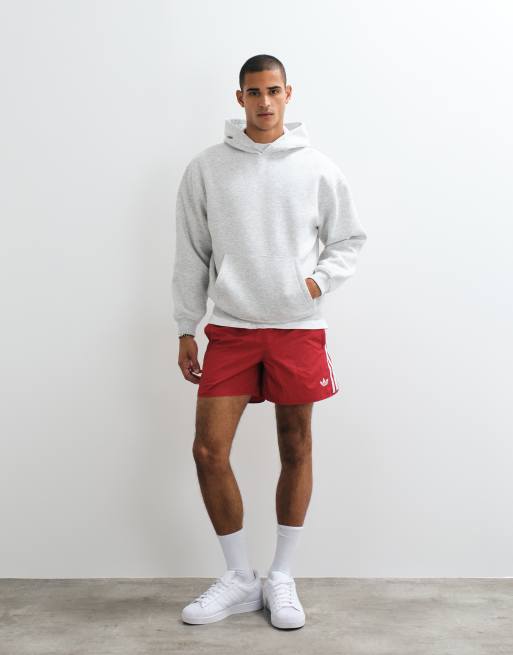 ASOS DESIGN hoodie with padel print in ice marl, 4 of 5