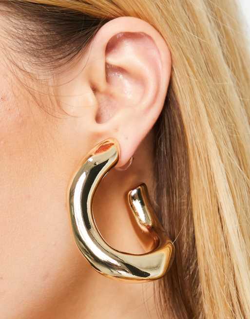 Gold hoops store asos