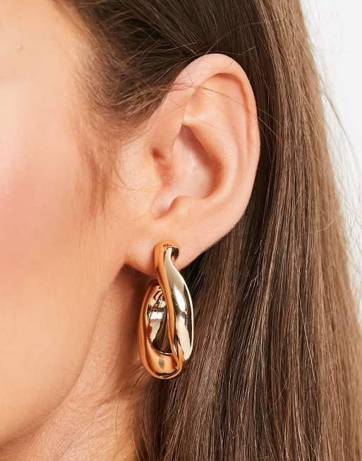 Gold on sale earrings asos