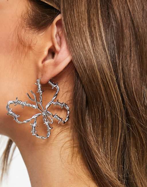 Barbed hot sale wire earrings