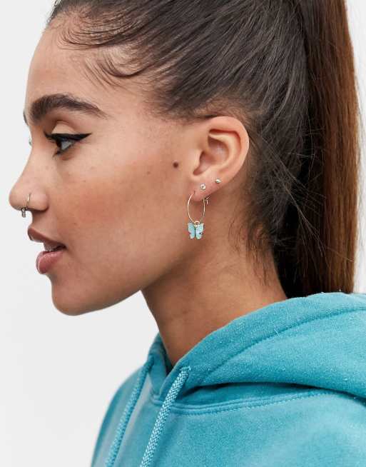 Huggie on sale earrings asos