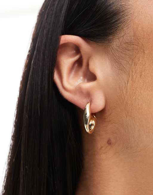 Clicker on sale hoop earrings