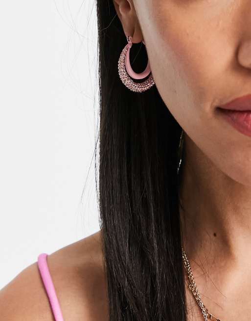 Double sided earrings asos deals