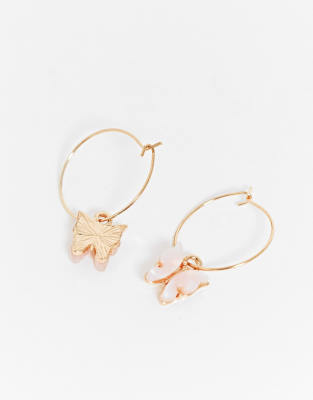 pink earrings asos