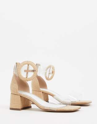 asos transparent heels